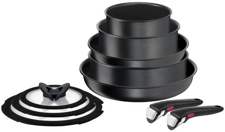 Buy Tefal Ingenio Emotion 10 Piece Stainless Steel Pan Set