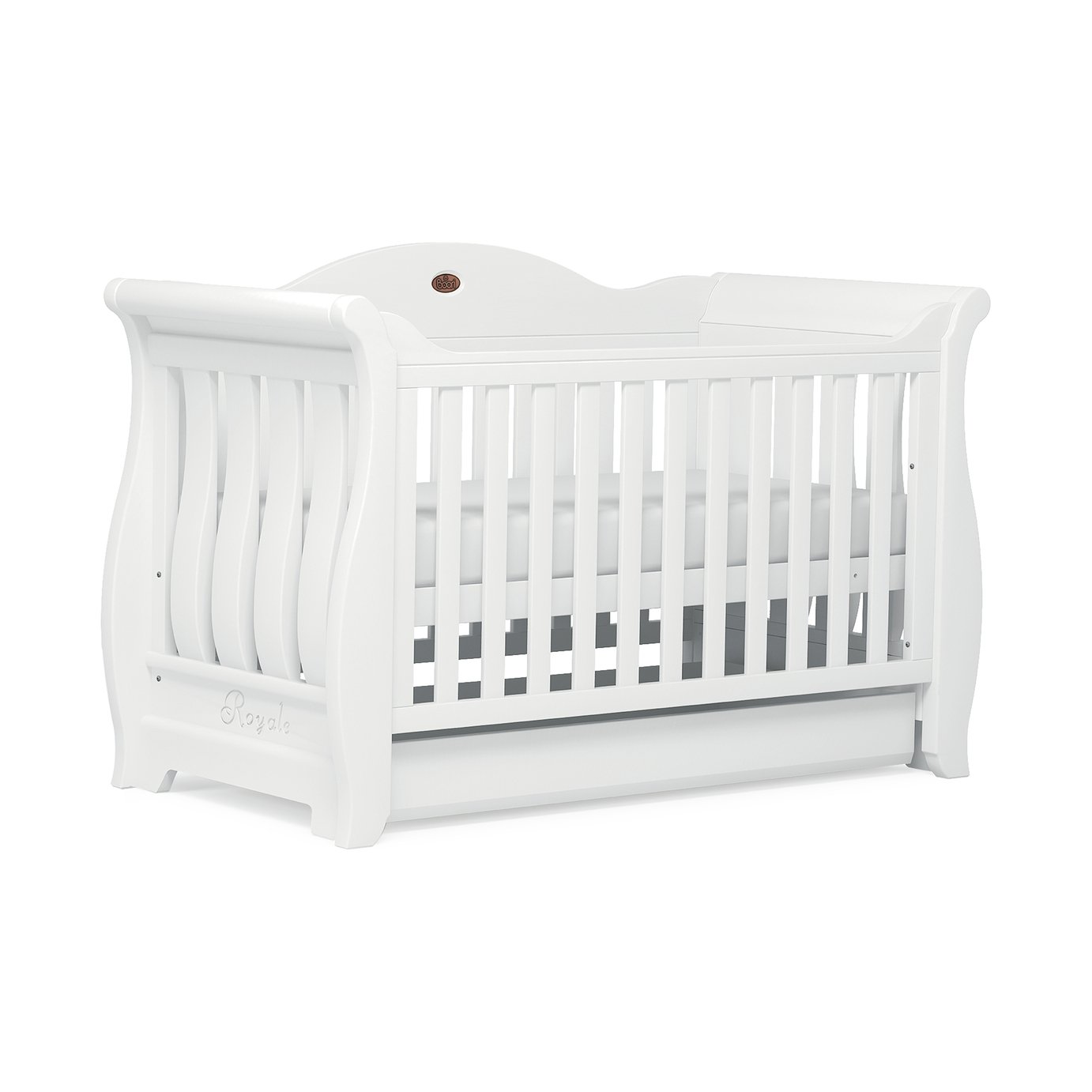 Boori Sleigh Royale Baby Cot Bed and Drawer Review