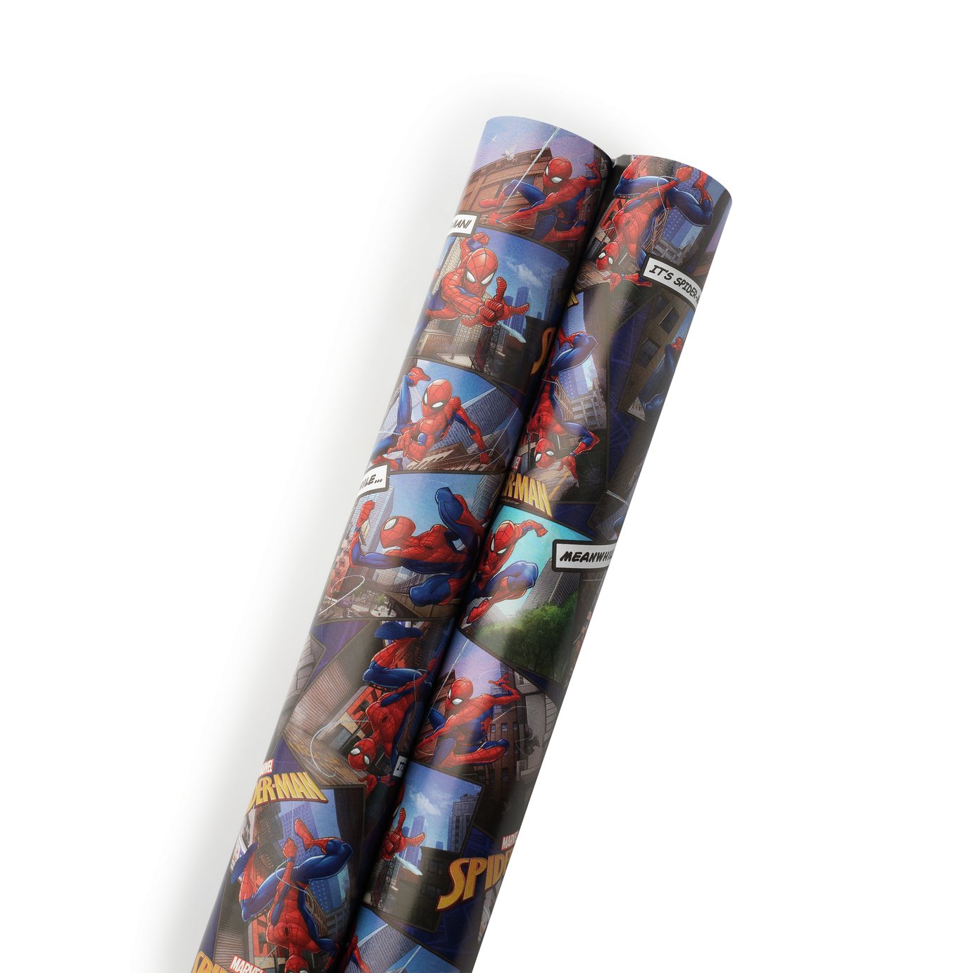 Marvel Spiderman 2 Piece Wrapping Paper Set