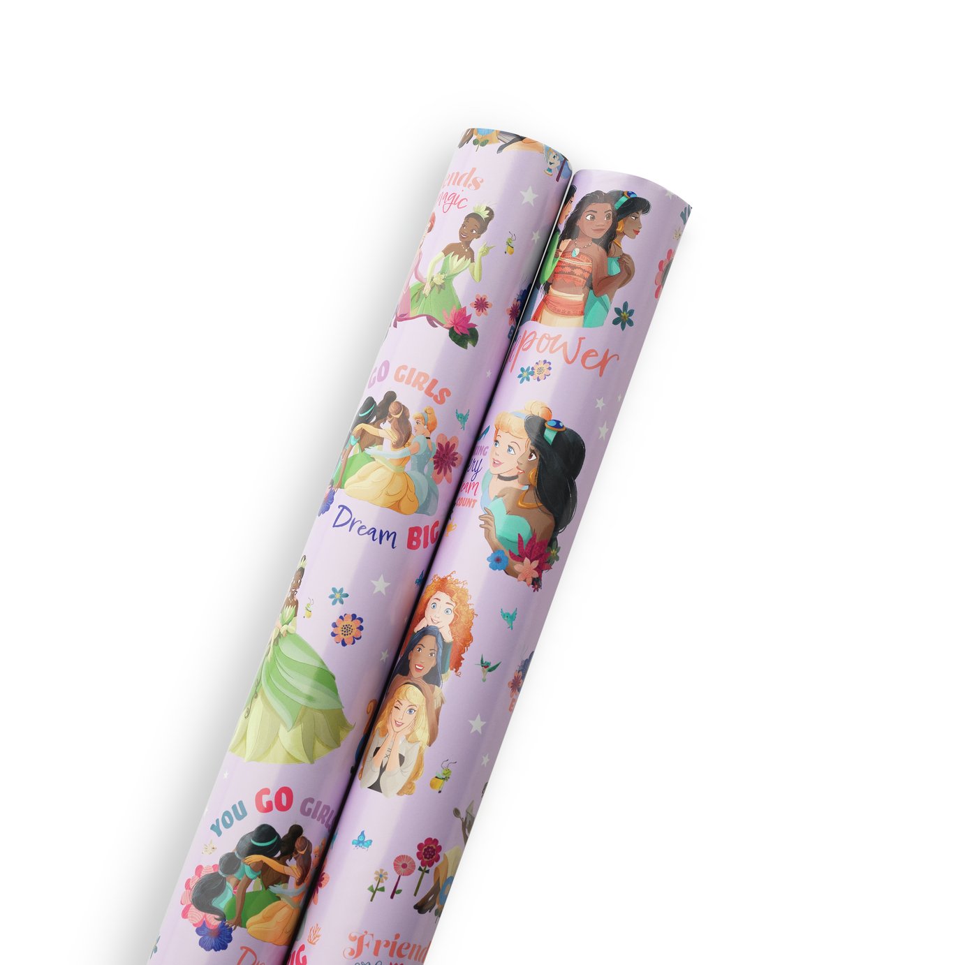 Disney Princess 2 Piece Wrapping Paper Set - 3m