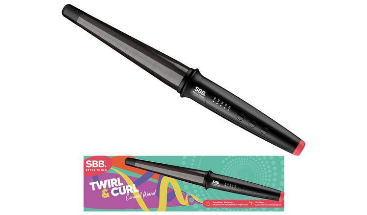 Buy SBB SBWD 1000 GB Twirl Curl Conical Wand Argos