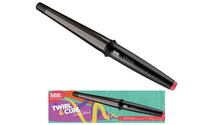 SBB SBWD-1000-GB Twirl & Curl Conical Wand