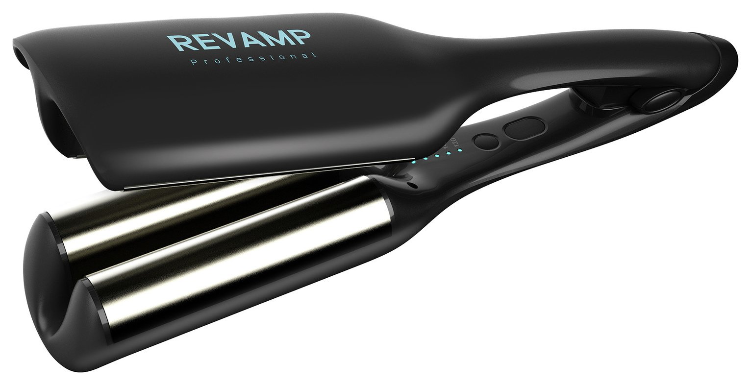 Revamp WV-3000-GB Progloss 2-in-1 Beach & Volume Hair Waver