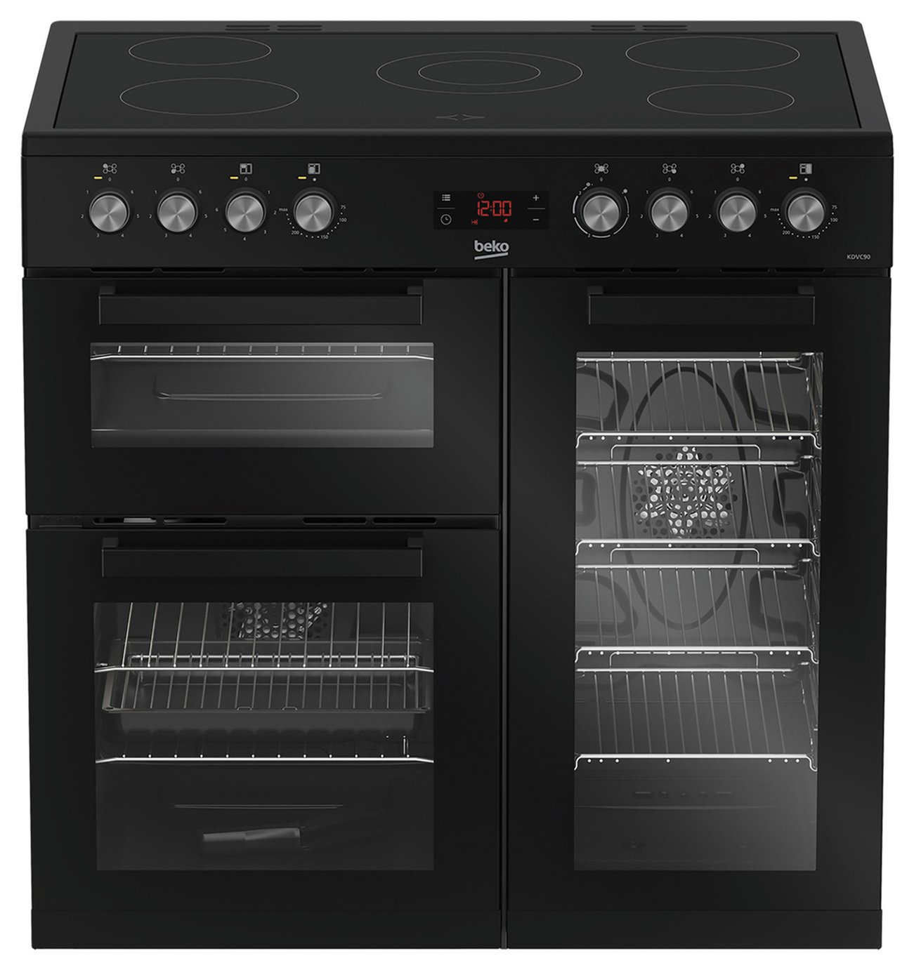 all electric range cooker