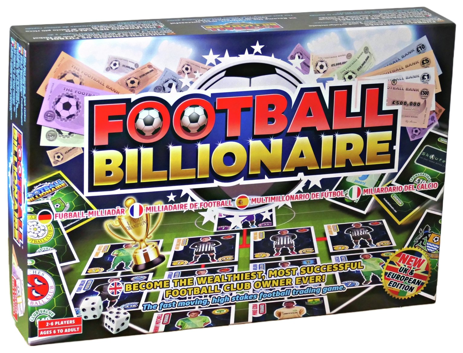 Football Billionaire Card Game