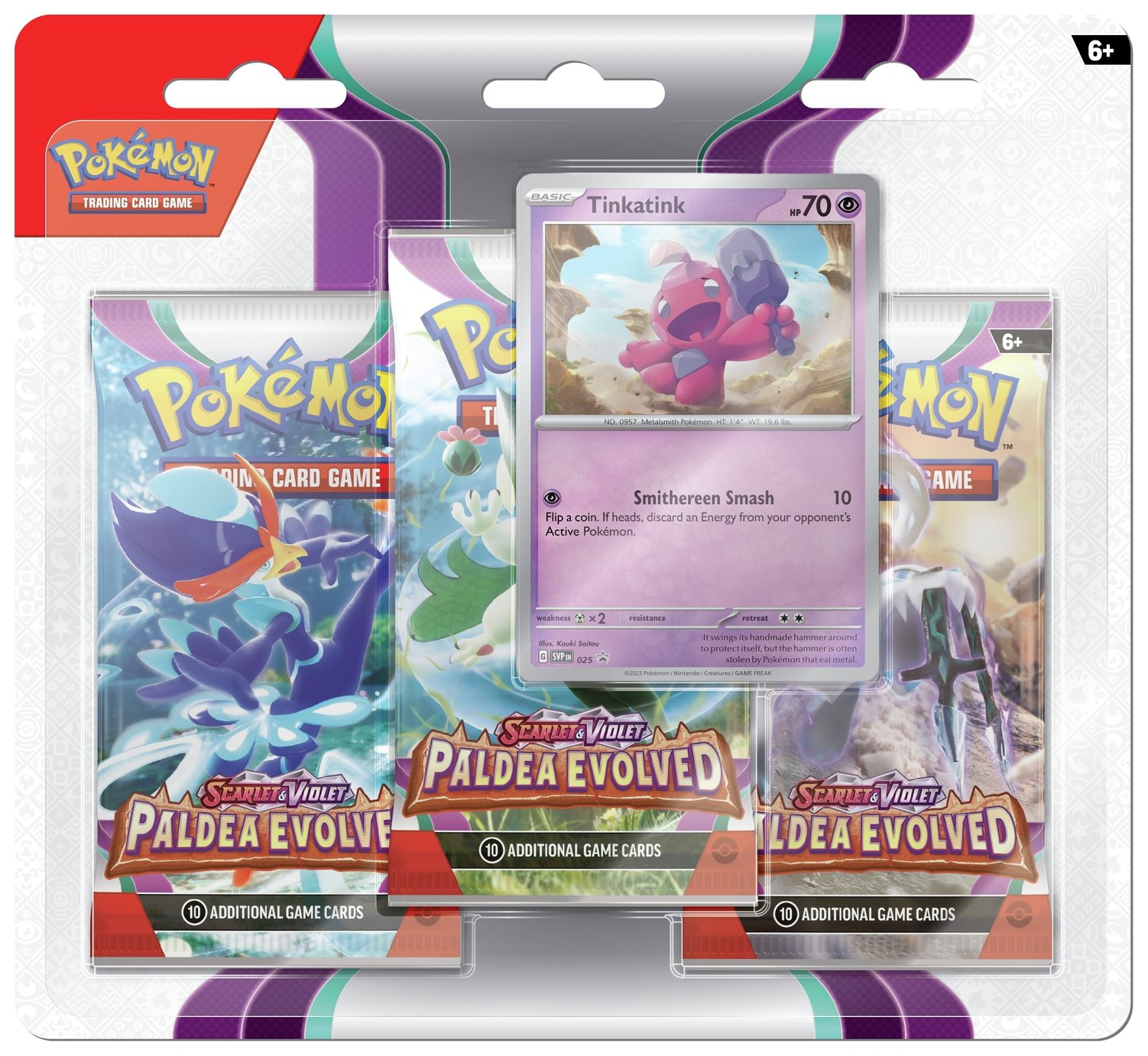 Pokémon TCG: Scarlet & Violet Paldea Evolved 3 Booster Pack