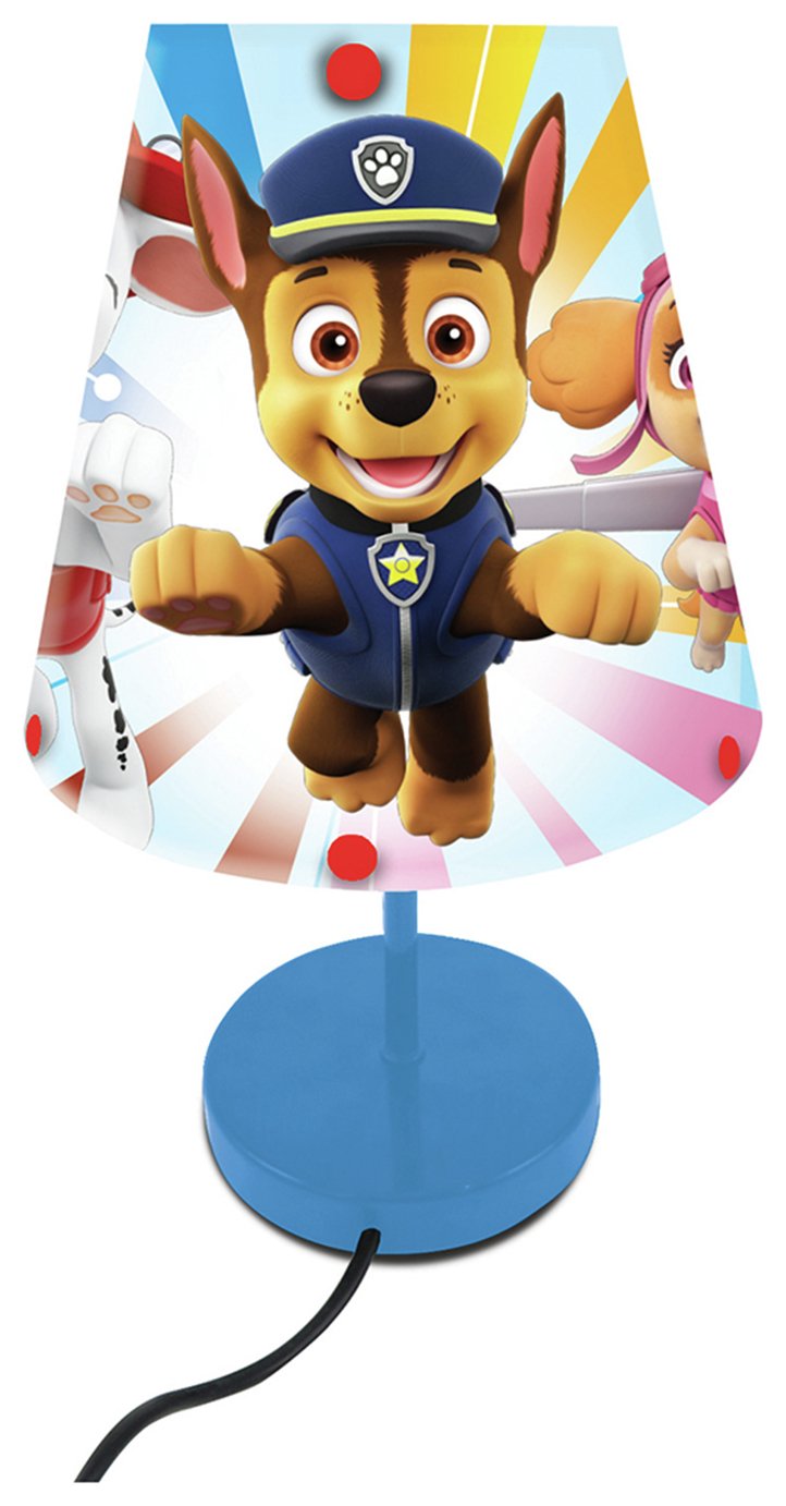 Paw Patrol Kids Table Lamp - Blue