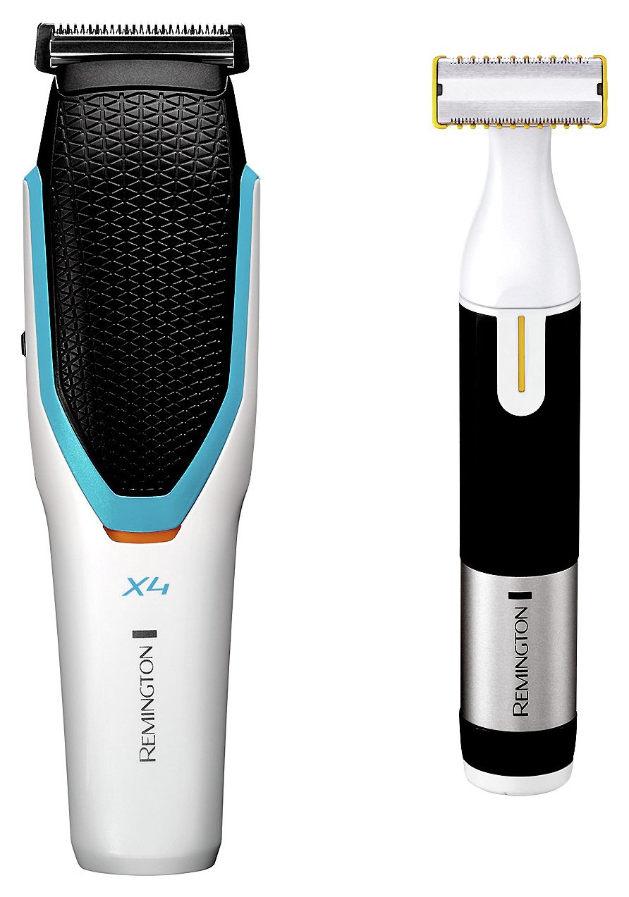 Remington Power X4 Hair Clipper & Omniblade Shaver HC4000BU