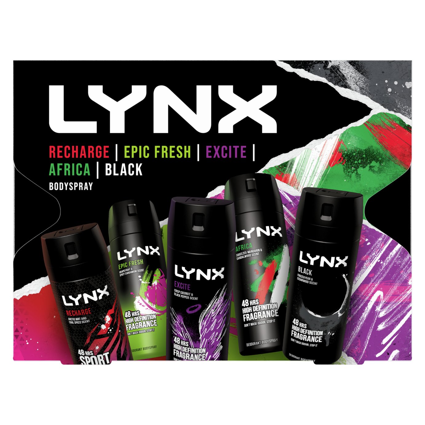 Lynx Fragrance Edition Gift Pack