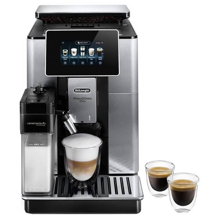 De'Longhi ECAM610.75.MB PrimaDonna Automatic Coffee Machine 0