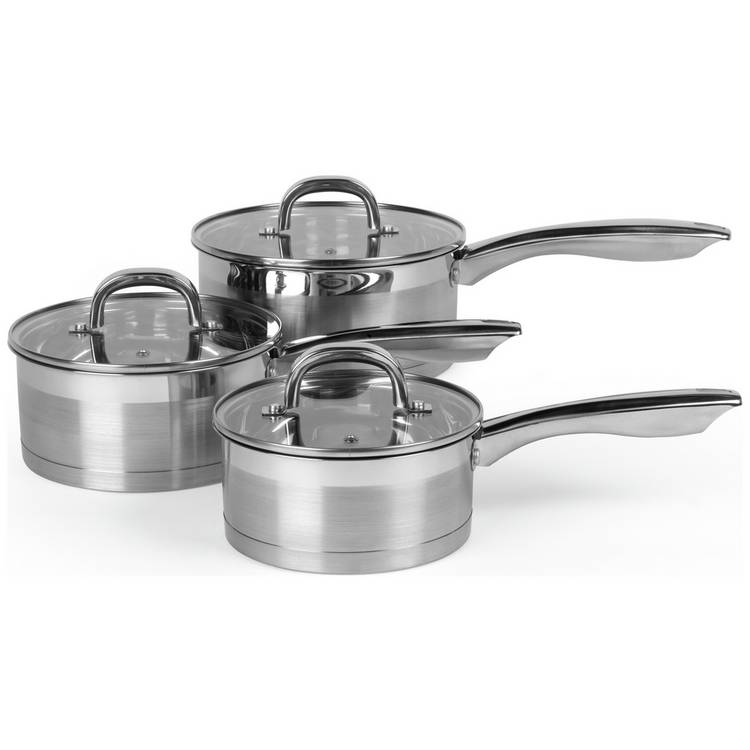 Salter Timeless Collection 3 Piece Pan Set 0