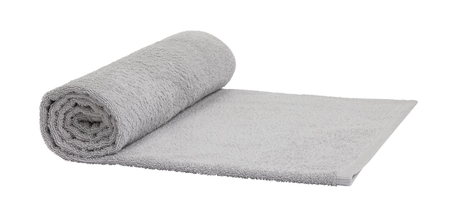 Argos Home Plain Bath Sheet - Grey 