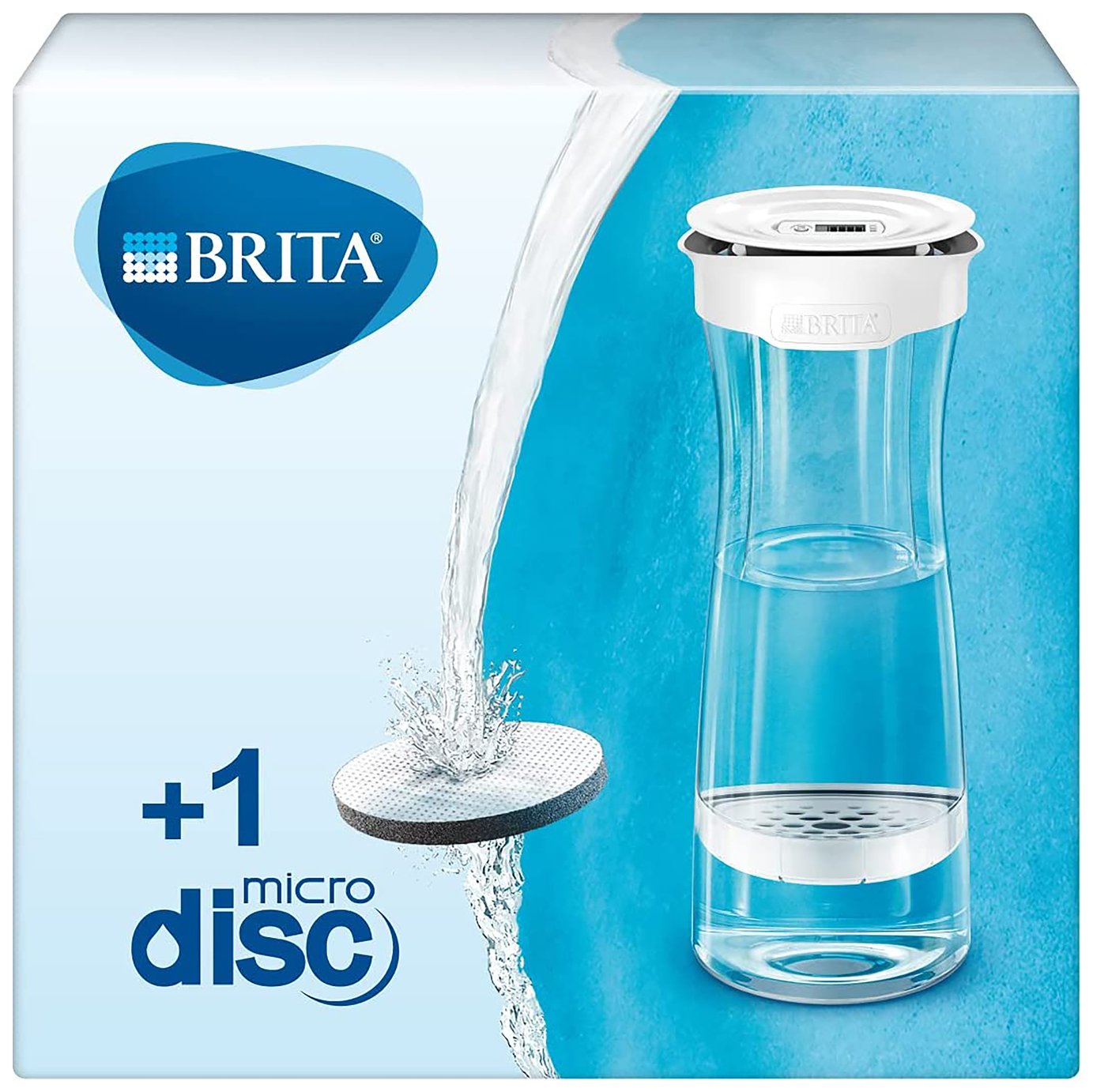 BRITA Water Filter Carafe White 1.3L