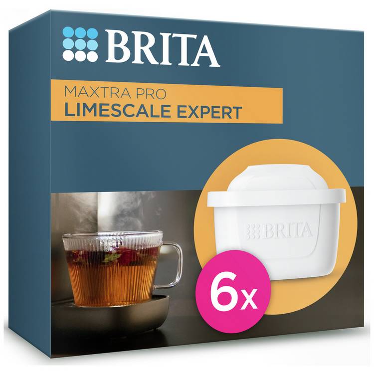 BRITA MAXTRA PRO Limescale Expert Water Filter Cartridge 6Pk 0