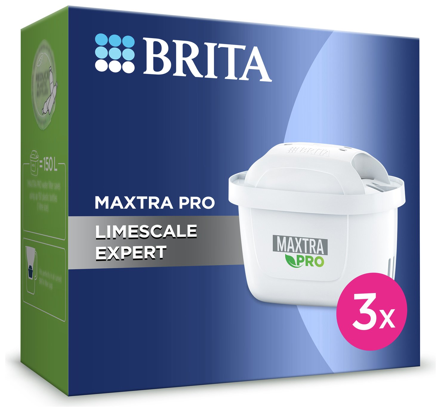 BRITA MAXTRA PRO Limescale Expert Water Filter Cartridge 3Pk