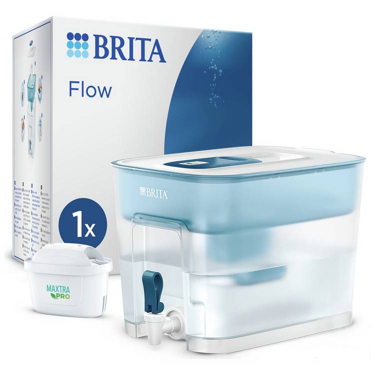 BRITA Flow XXL Water Filter Tank Light Blue 8.2L 0