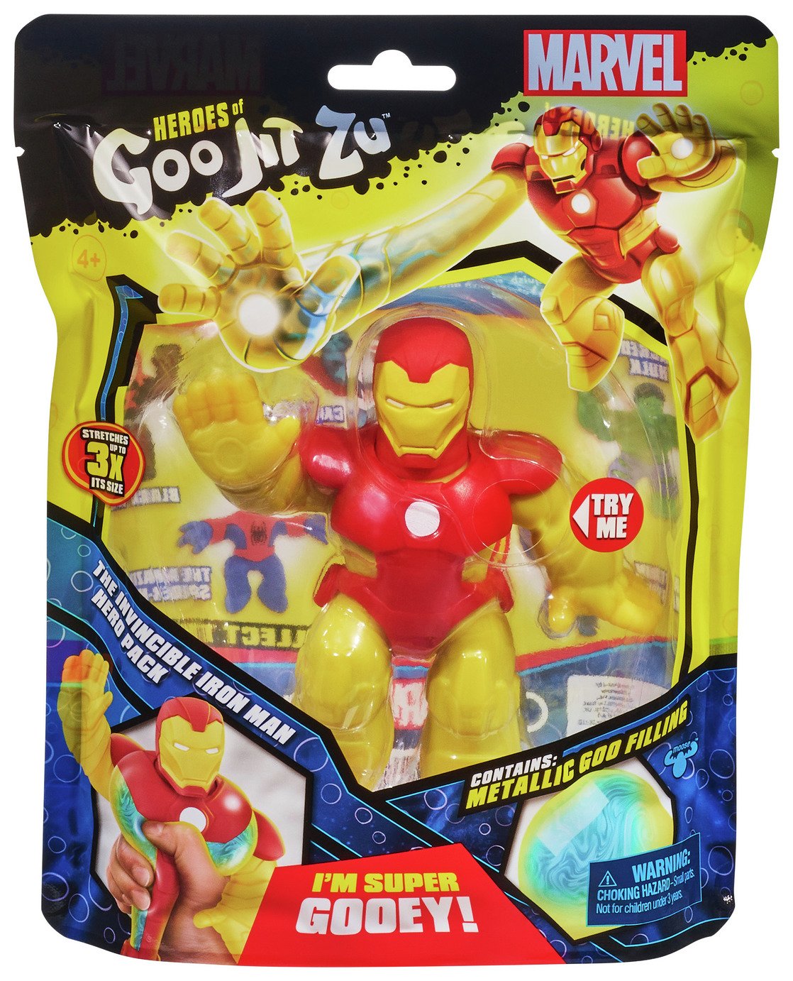 Heroes of Goo Jit Zu The Invincible Iron Man S5 Figure review
