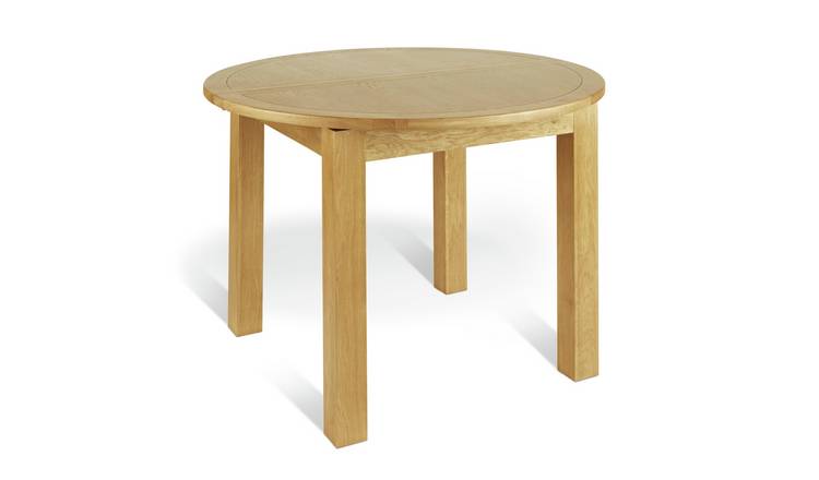 Argos oak dining deals table