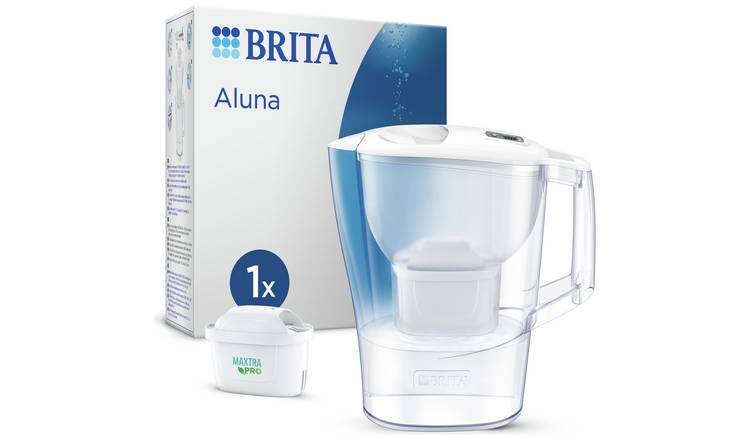 BRITA Aluna 2.4L Water Filter Jug - White