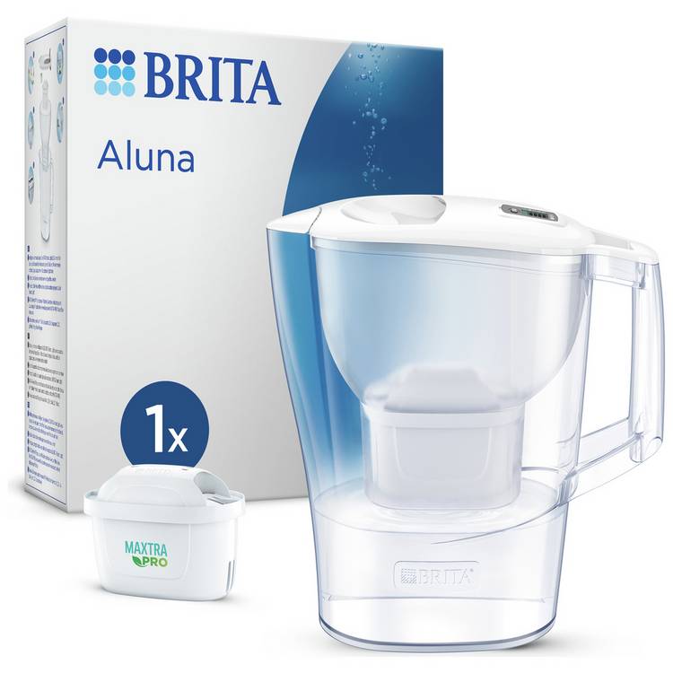 BRITA Aluna Water Filter Jug White 2.4L 0