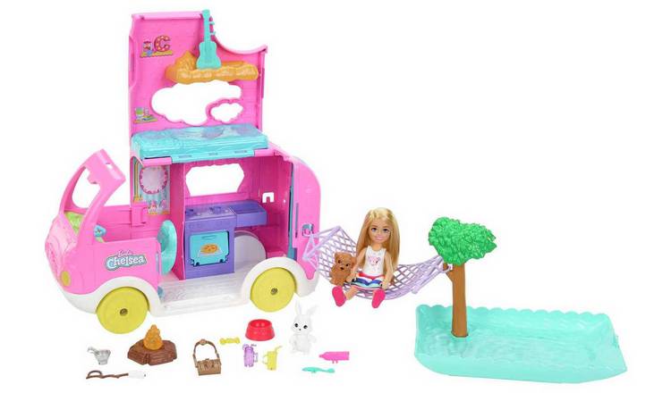 Buy Barbie Chelsea 2 in 1 Camper Playset Doll Accessories