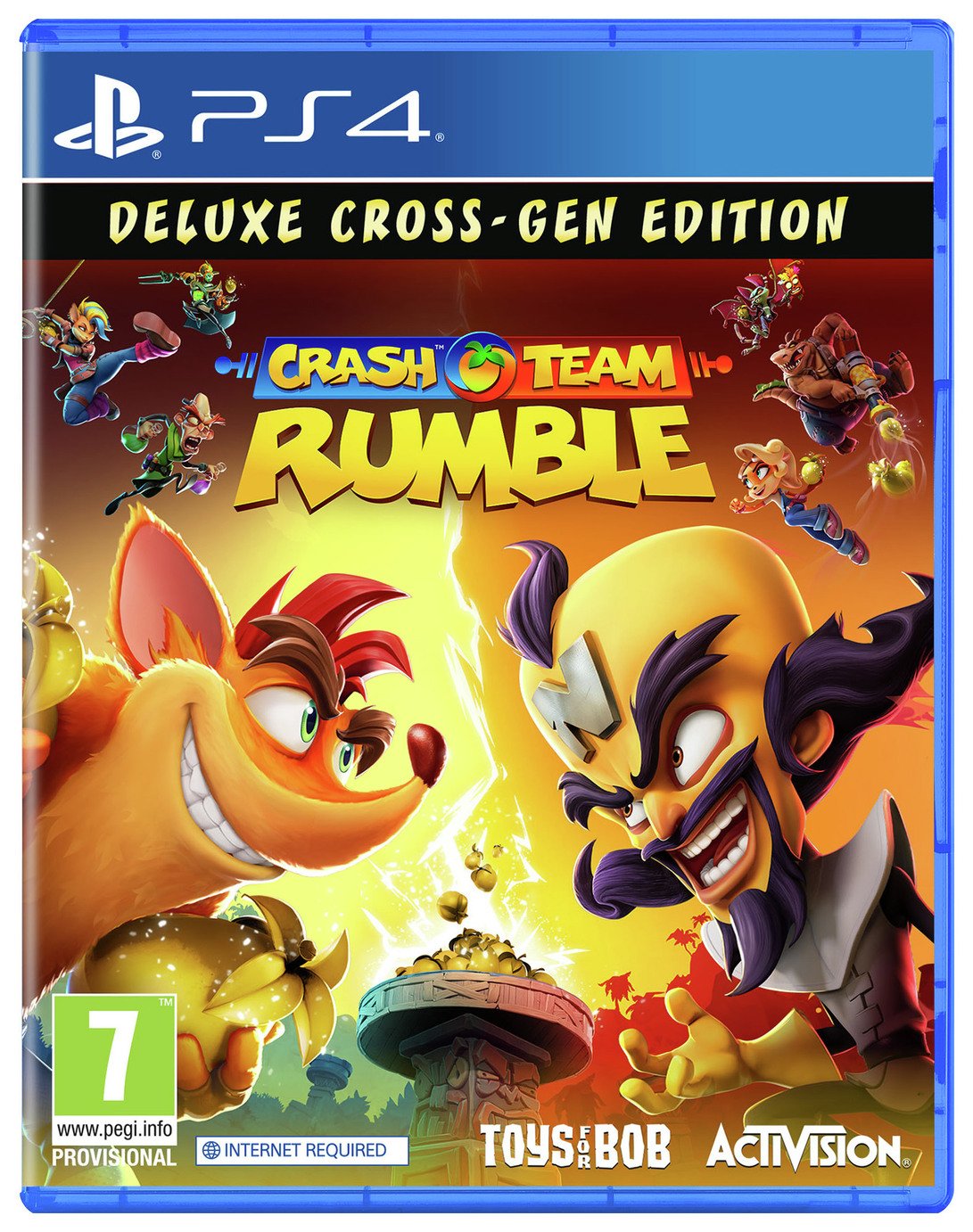 Crash Team Rumble Deluxe Cross-Gen Edition PS4 Game