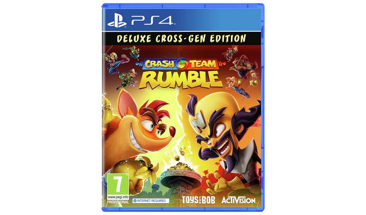 Buy Crash Team Rumble Deluxe Cross-Gen Edition PS4 Game, null