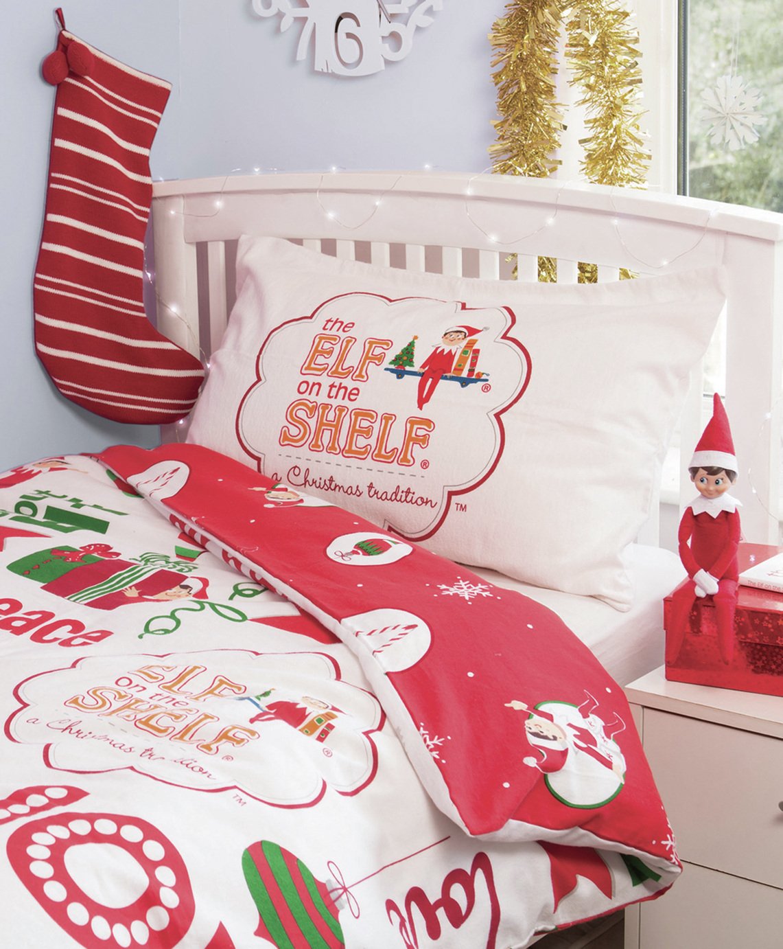 The Elf on the Shelf Joy Bedding Set - Single