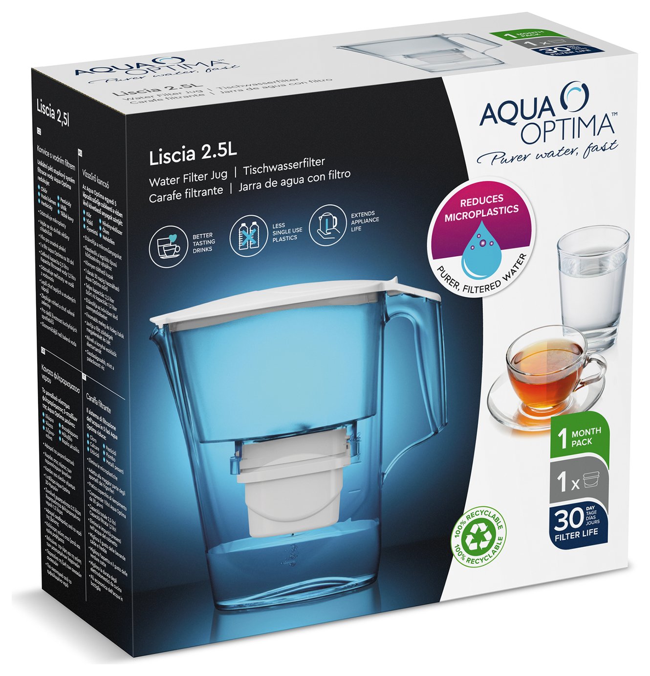 Aqua Optima Liscia Water Filter Jug Review