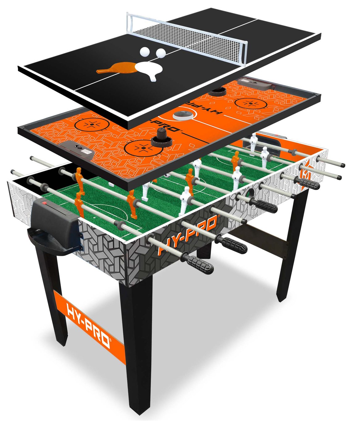 Hy-Pro 3 in 1 Multi Games Table