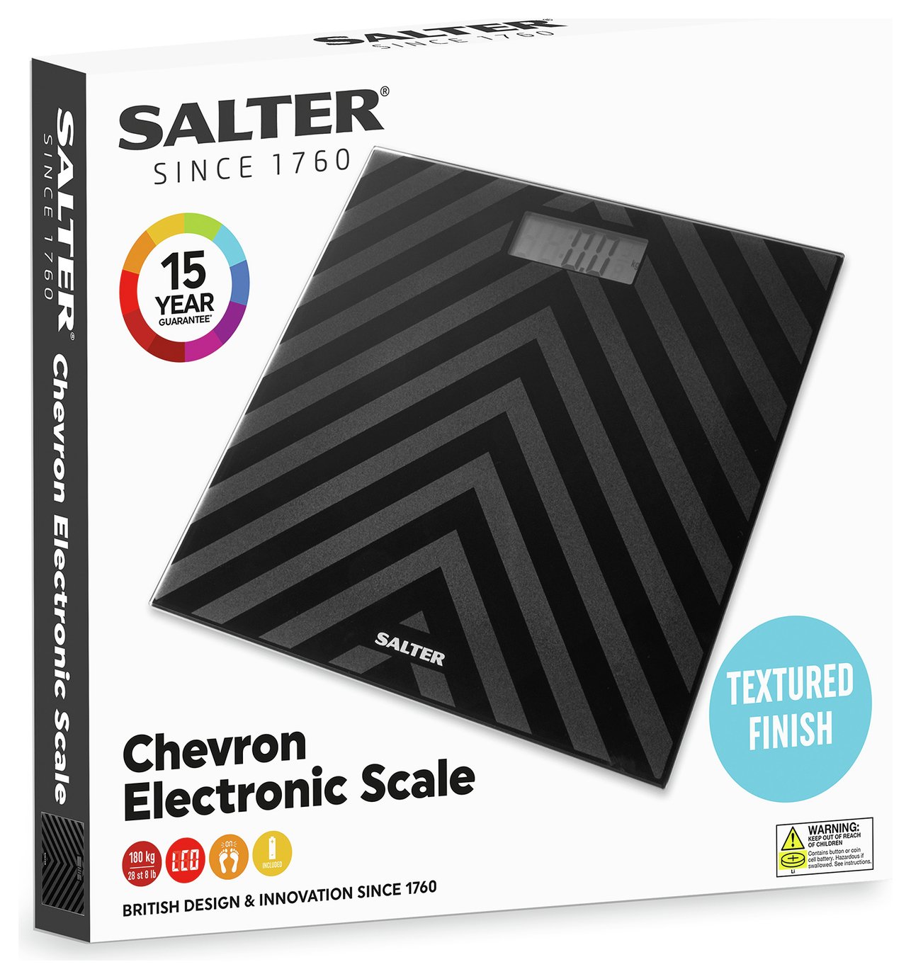 Salter Chevron Scale - Black