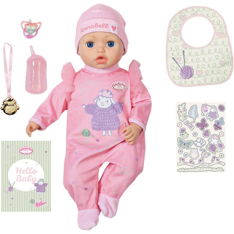 Baby Annabell Active Annabell Doll - 17inch/43cm 0