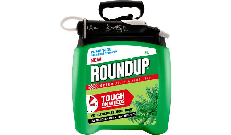 Roundup Speed Ultra Pump n Go Weedkiller - 5L