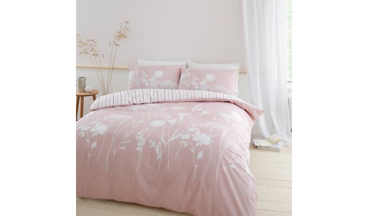 Catherine Lansfield Canterbury Floral Reversible Double Duvet