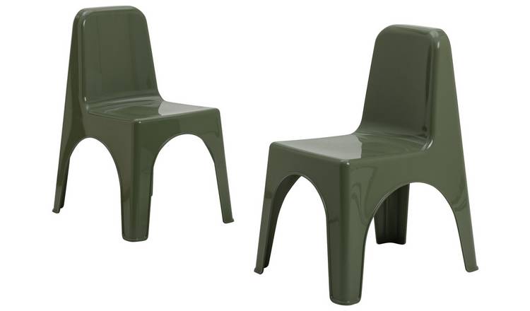 Argos shop plastic chairs