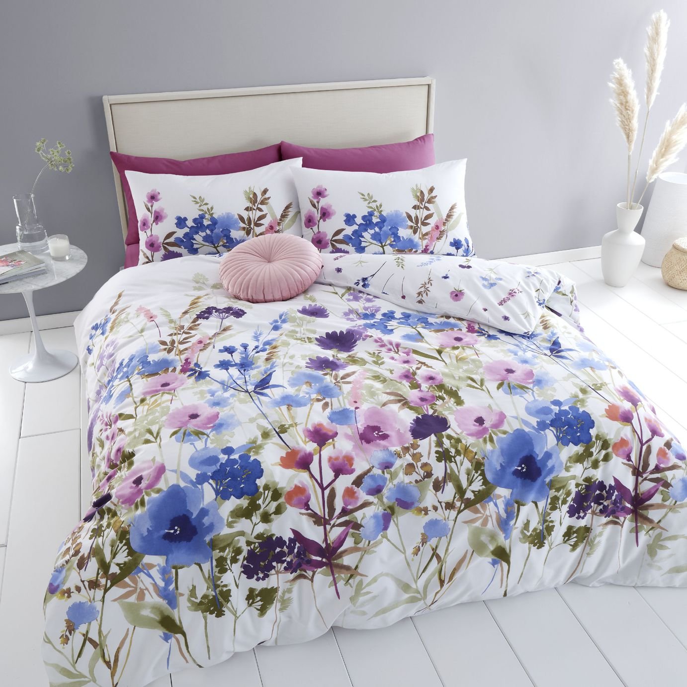 Catherine Lansfield Countryside Floral Bedding Set - Double