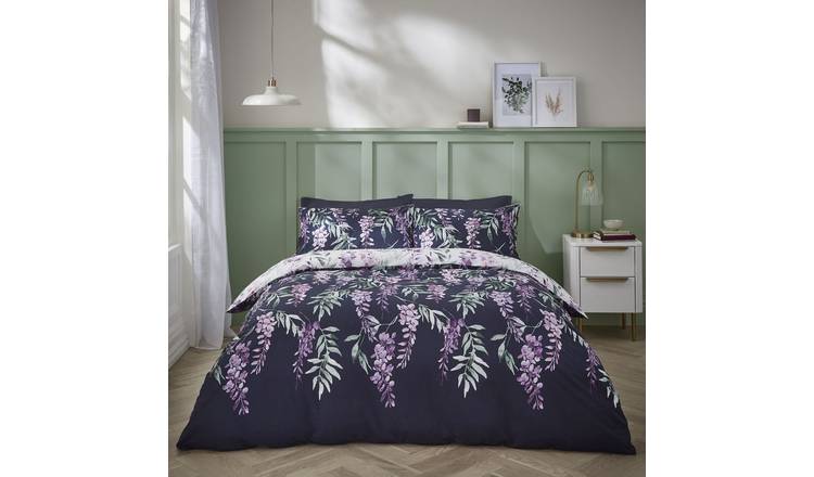 Buy Catherine Lansfield Boho Patchwork Blue Bedding Set - Double