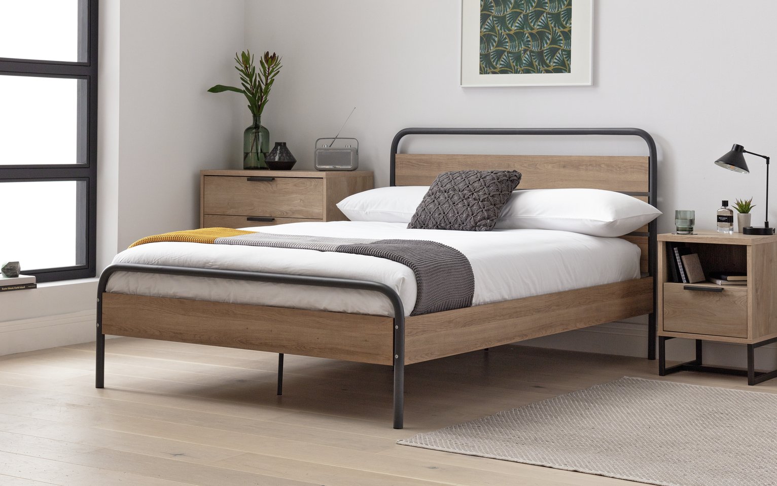 Argos Home Industrial Small Double Bed Frame Review