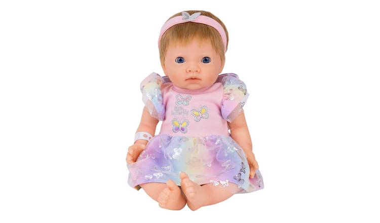 Tiny Treasures Baby Doll Little Butterfly Dress