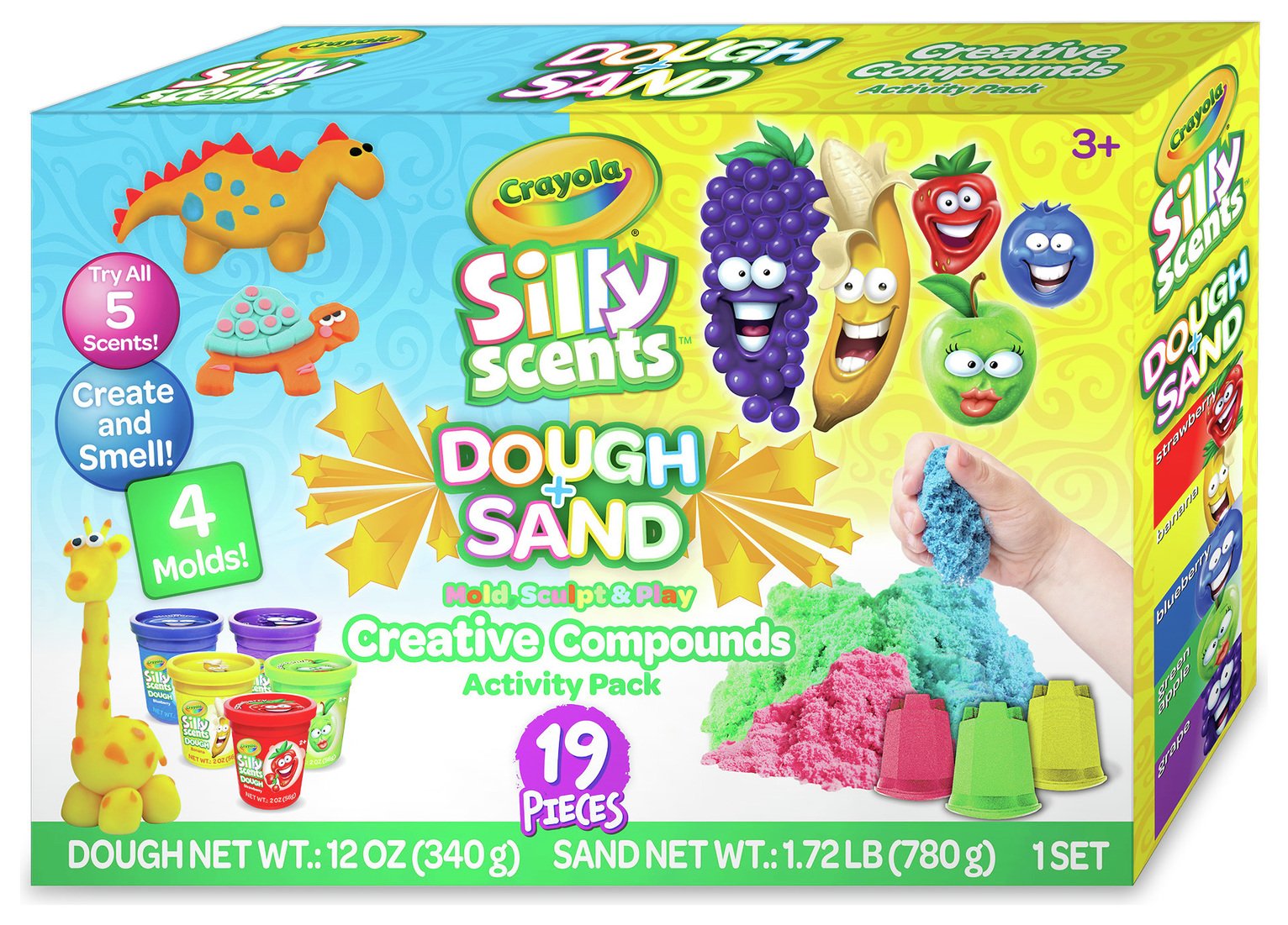 Crayola Silly Scents Sand & Dough Creative Compounds Set