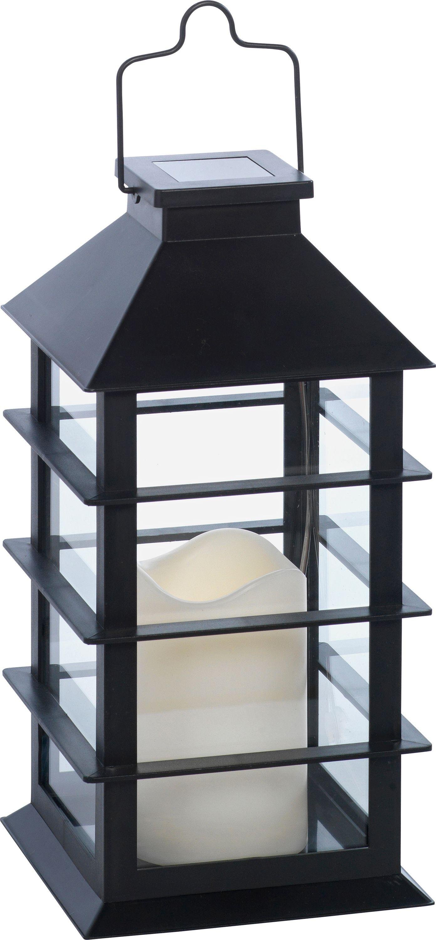 Argos Home Lima Solar Lantern Light - Black