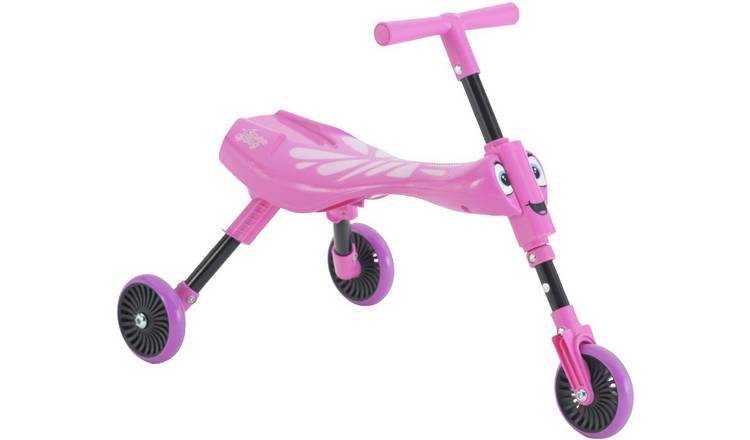 Buy Scuttlebug Butterfly Ride On Pink and Purple Baby rocking