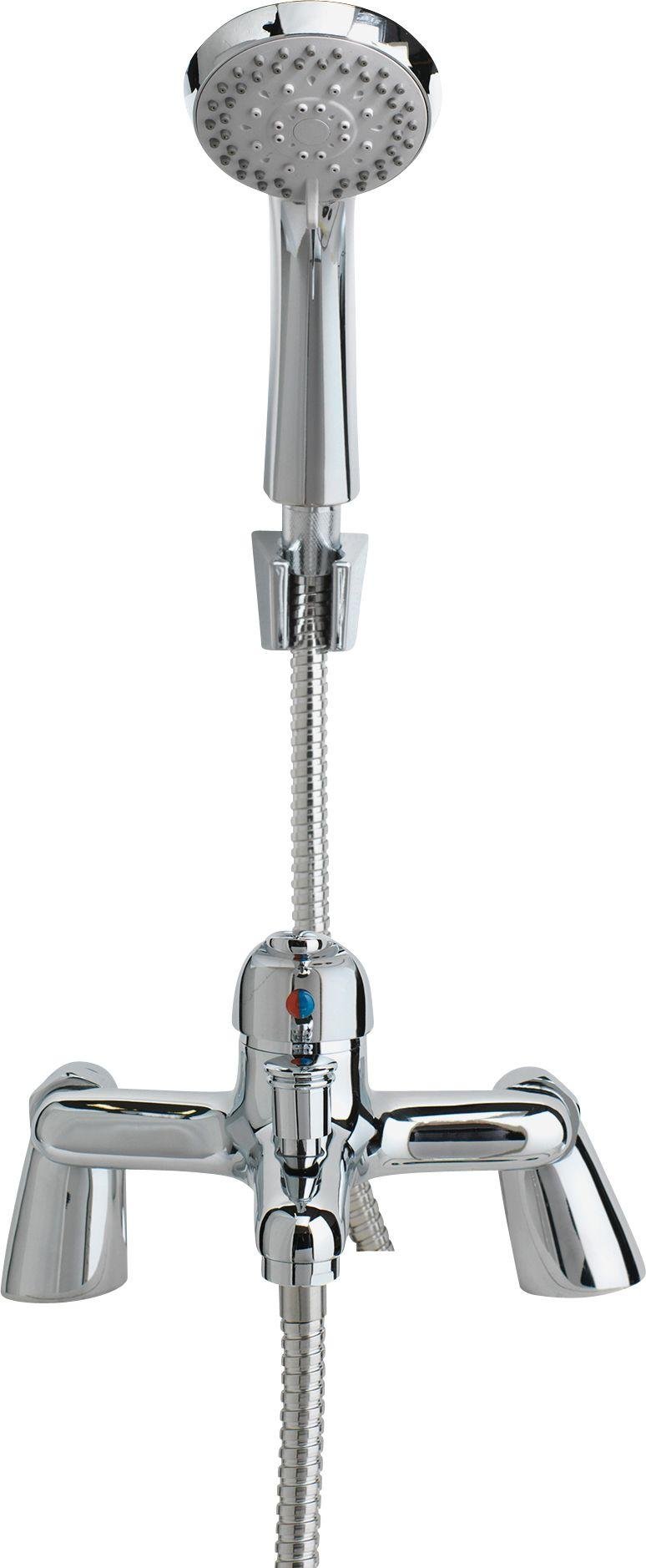 Argos Home Laurel Bath Mixer Tap - Chrome Plated