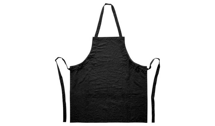 Nicola Spring Cotton Kitchen Bib Apron - Black