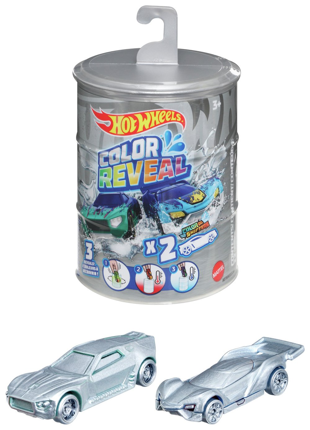 Hot Wheels Colour Reveal Vehicle 2-Pack Assortment