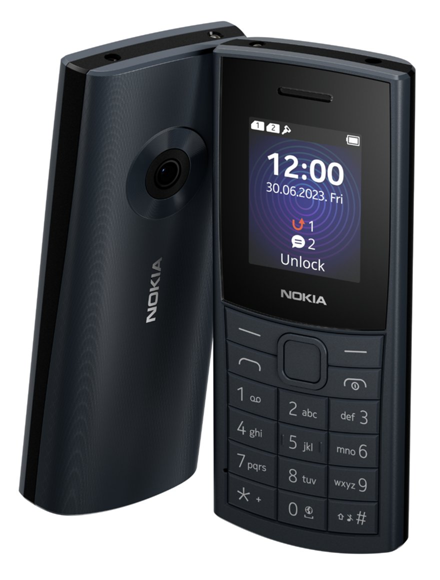 Vodafone Nokia 110 4G Mobile Phone - Midnight Blue