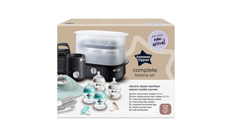 Bottle Steriliser Tommee Tippee Steriliser Complete Feeding Set