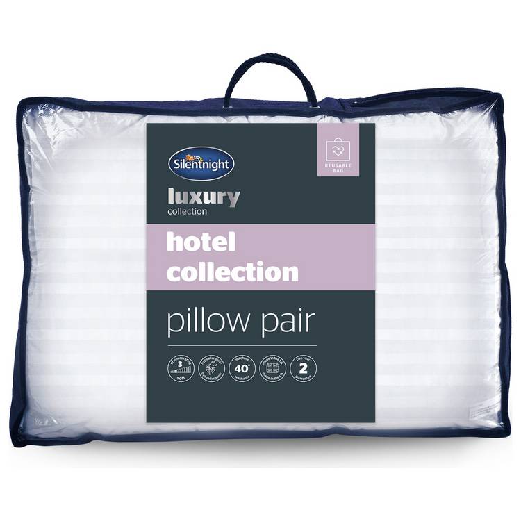 Silentnight Hotel Collection Soft Pillow - 2 Pack 0