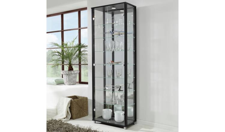 Argos deals glass cabinet