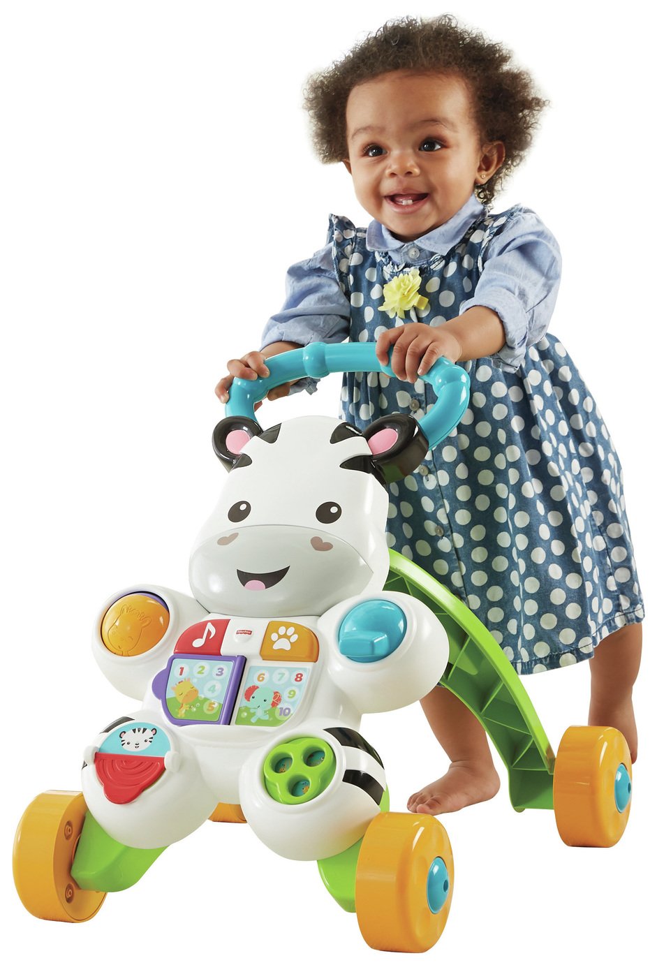 Fisher-Price Learn with Me Zebra Baby Walker